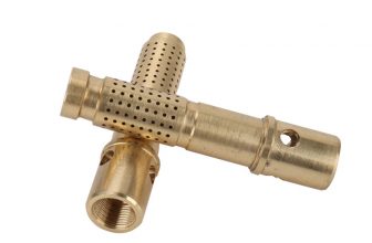 Hochwertige CNC-Bearbeitung Messing-Direkteinspritz-Flammenverteilerdüse