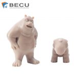 3D-Druck braune Wachs-Anime-Puppe