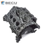 3D-Druck eines Automobilmotors aus Aluminium